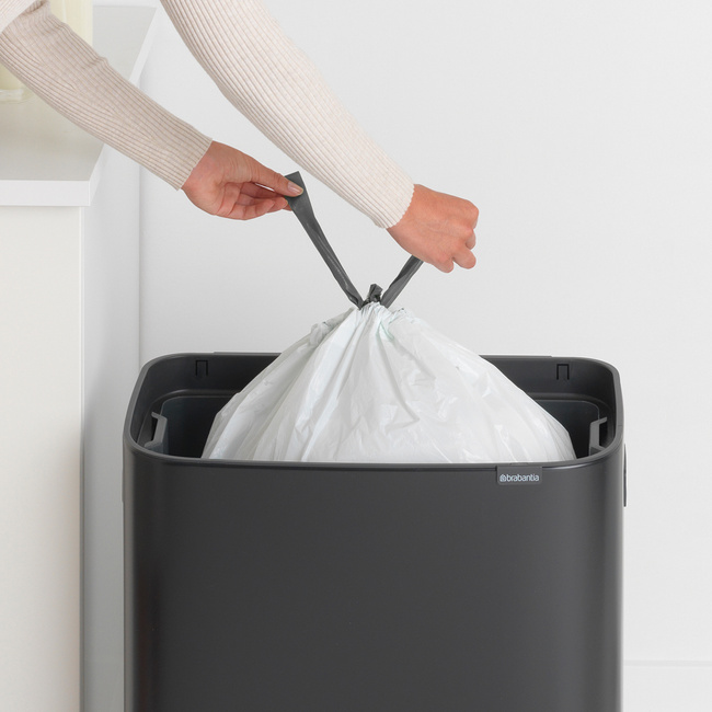 Kosz na śmieci Touch Bin BO 60l czarny mat - Brabantia