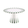 Patera na ciasto Alessi Delight NZ05 GR, porcelana, zielona, 22 cm