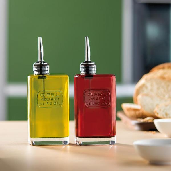 Pojemnik kanister do octu 250 ml Optima - Luigi Bormioli