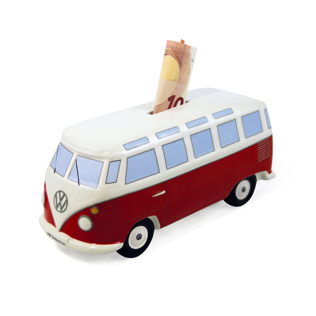 Vw Skarbonka Bus Classic Red