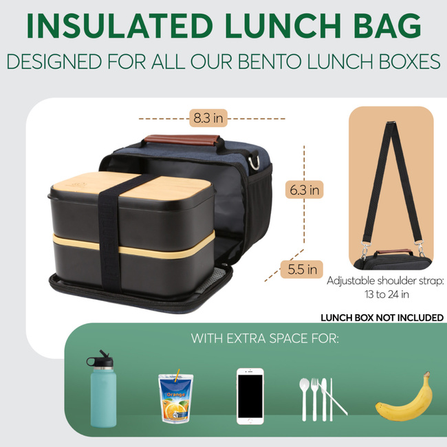 Torba Na Lunch Box - Navy - Umami
