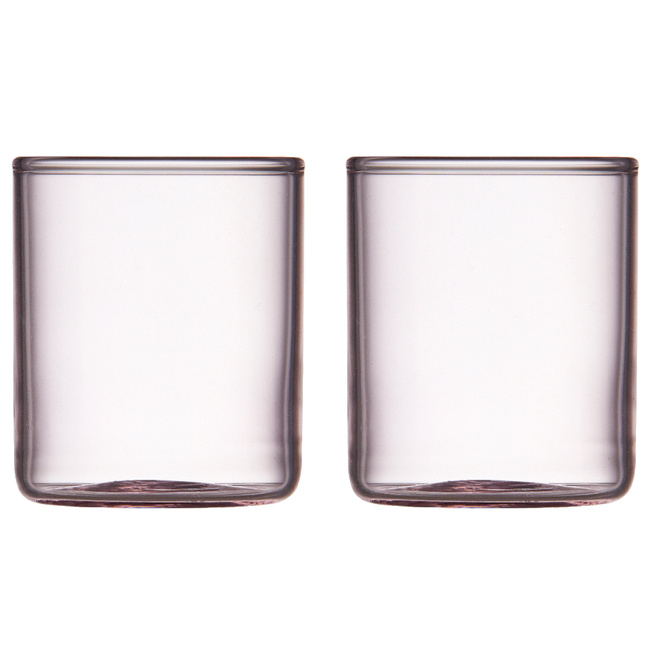 Kieliszki do wódki Torino 55 ml 2 sztuki różowe 30202 - Lyngby glas
