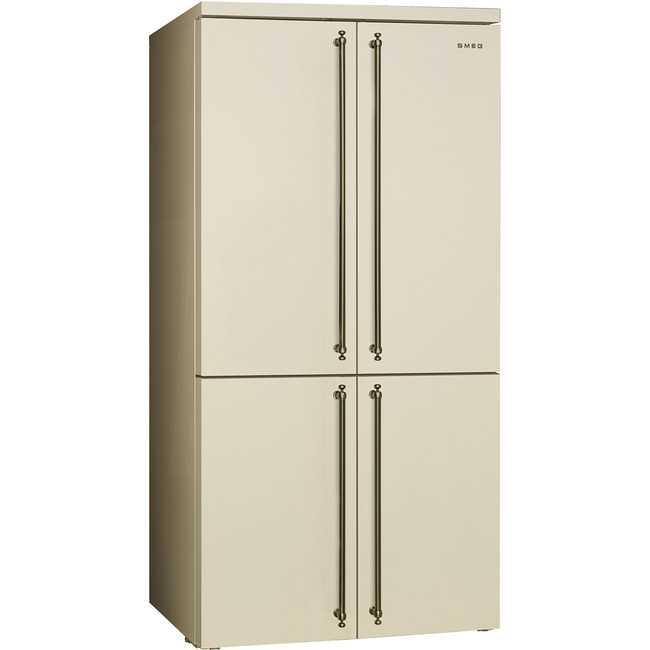 Smeg - Chłodz.-zamraż., Frenchdoor, Coloniale COLONIALE FQ60CPO6 Kremowy