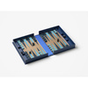 Backgammon Printworks Art of Backgammon Mirror, granatowo-miedziany