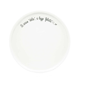 Talerz deserowy porcelana 21 cm Gli Onesti La Porcellana Bianca