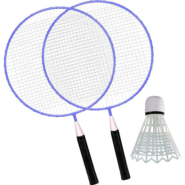 Zestaw do badmintona Jumbo Kid fioletowo czarny - Best Sporting