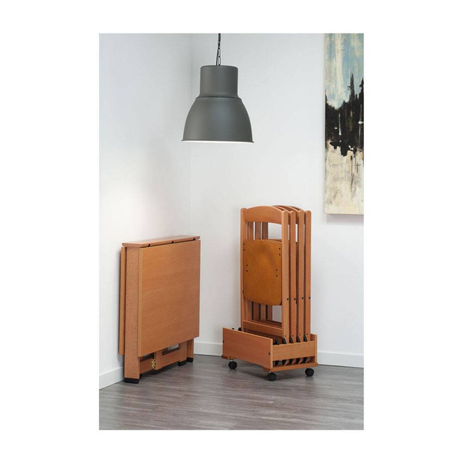 Wózek na krzesła składane Foppapedretti Supershuttle Walnut – orzech włoski