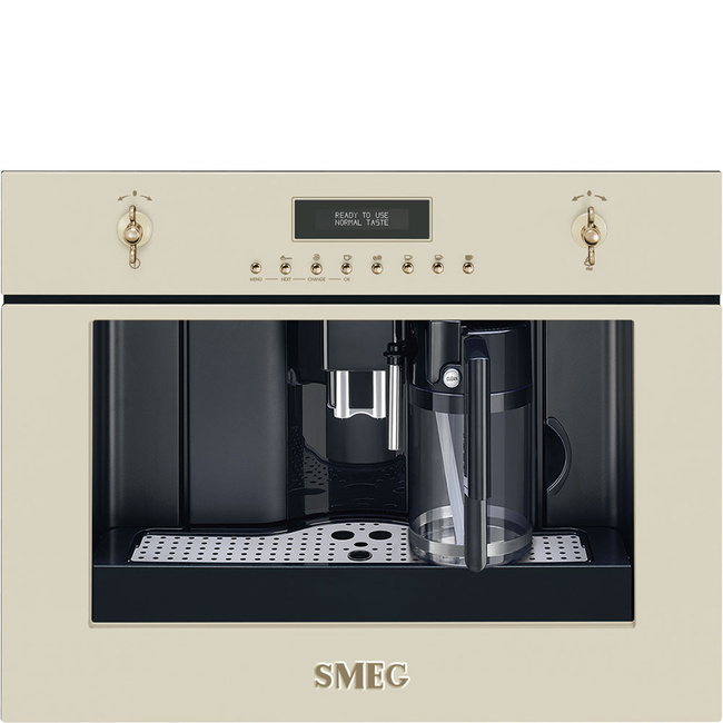Smeg - Ekspres do kawy, Cortina/Coloniale Coloniale Cms8451p Kremowy