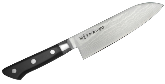 Nóż Santoku Tojiro DP37 F-659, 37 warstw stali VG-10, 17 cm