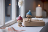 Figurki Hoptimist Skiing Bumble S Sky - Hoptimist