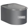 Pojemnik metalowy 1,0l Loft grafitowy Matt  - Wesco