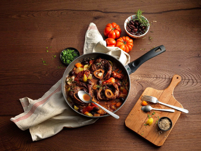 Ballarini Ferrara Patelnia granitowa indukcyjna 28 cm