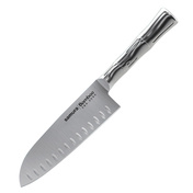 Samura Bamboo Nóż Kuchenny Santoku Hollow Ground AUS-8 16 cm