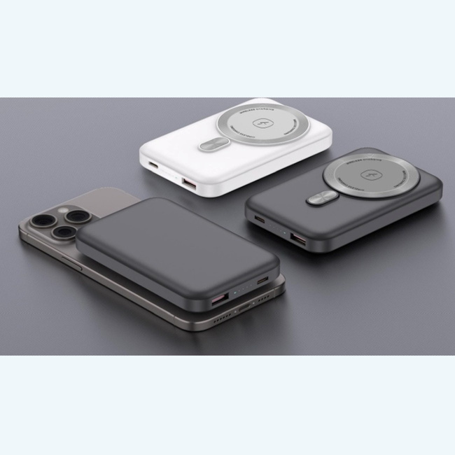 Extralink MagSafe 10000mah Grafitowy | Powerbank | Power bank, 38.5wh Pd20w+15w Usb-c Usb-a