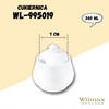 Cukiernica porcelanowa 340 ml Solo - Wilmax