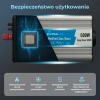 Przetwornica napięcia Extralink OPIM-600W, 12 V na 230 V, USB-A i USB-C