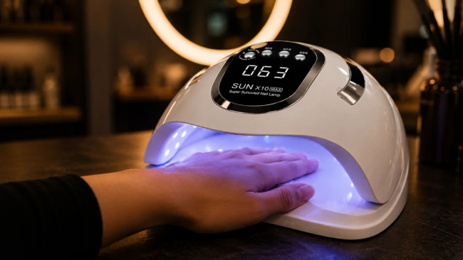 Extralink Stay Beauty X5 Max UV Led | Lampa Led UV do paznokci | 80w, do hybryd