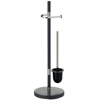 Stojak WC+Szczotka Toaletowa Antracyt Sinerio - Kela