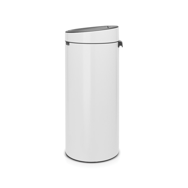 Kosz na śmieci Brabantia Touch Bin New 30 l biały, otwierany dotykiem