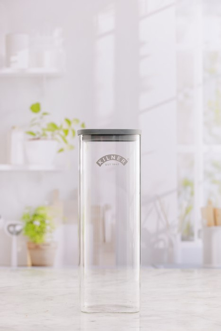 Słoik Kilner Fresh Storage 2 l, kwadratowy, z zaworem próżniowym