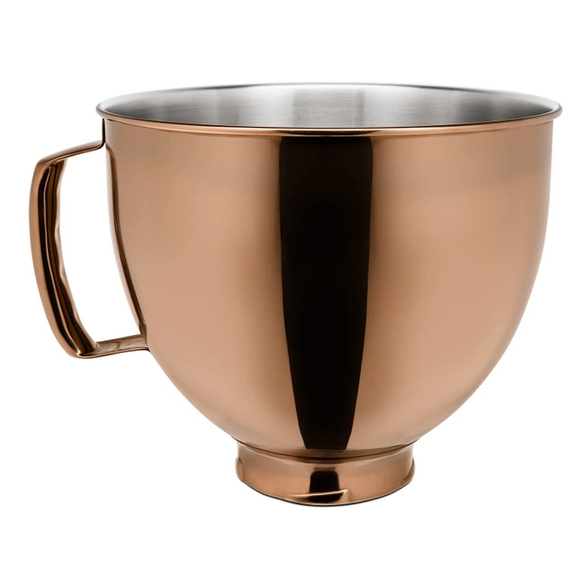Dzieża ze stali nierdzewnej KitchenAid 4,8 l lśniąca miedziana 5KSM5SSBRC do mikserów Artisan 5 i Classic