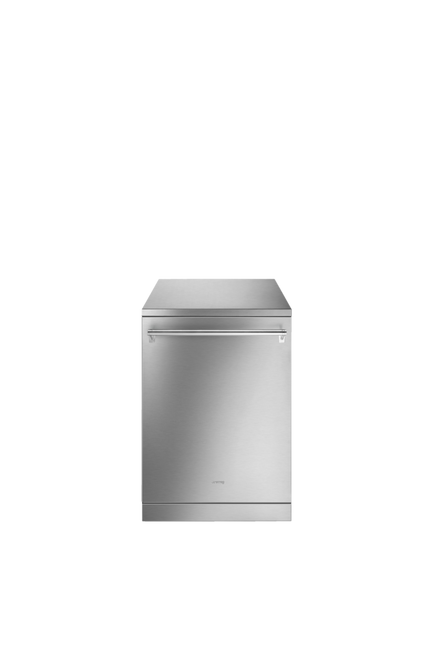 Smeg - Zmywarka wolnostojąca z panelem odkrytym CLASSICA LVS345BQSTX Stal nierdzewna