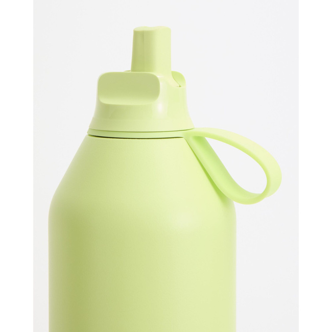Butelka termiczna Chilly's Series 3 Flip ze słomką, 1000 ml, Limelite