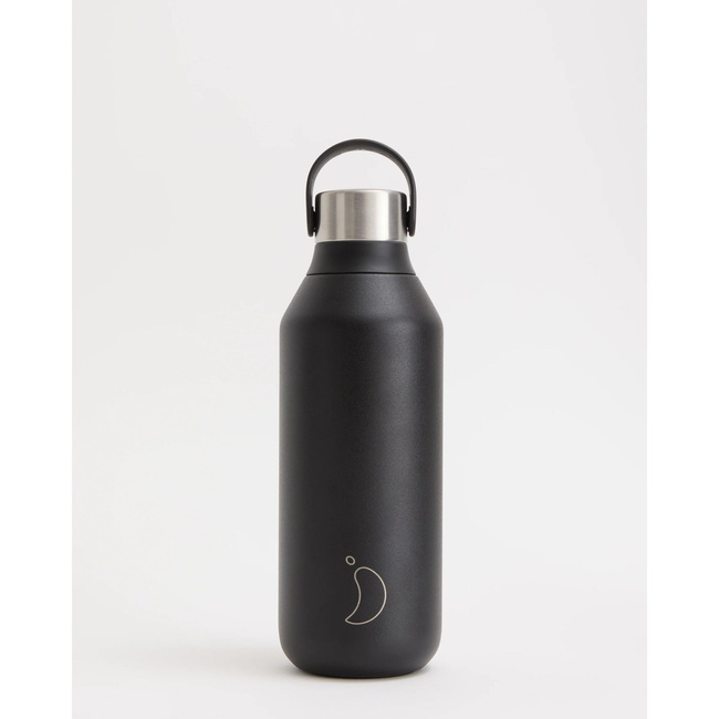Butelka termiczna Chilly's 500 ml Czarna