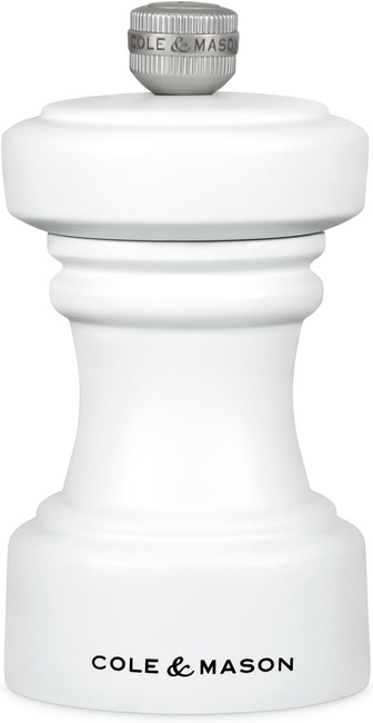 Młynek do pieprzu Hoxton biały mat 10,4 cm - Cole&Mason