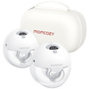 Momcozy M5 Podwójny Laktator do Odciągania Mleka 160ml Szary Ergonomiczny Compact