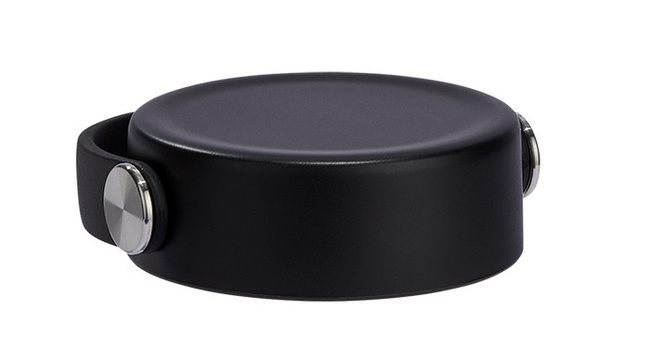 Zakrętka Hydro Flask Wide Mouth Flex Cap z uchwytem, czarna