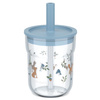 Szklanka dziecięca ze słomką Mio 250ml Forest friends 108023065408