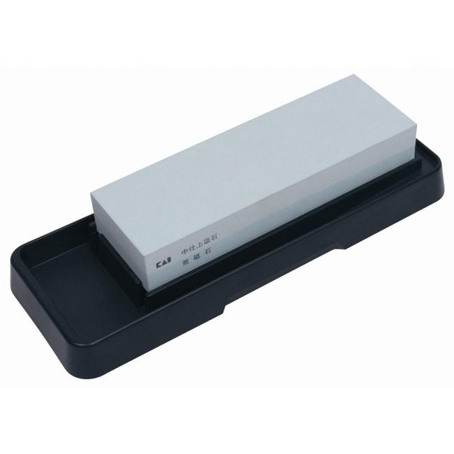 Kamień do ostrzenia 400/1000 z podstawą - Kai