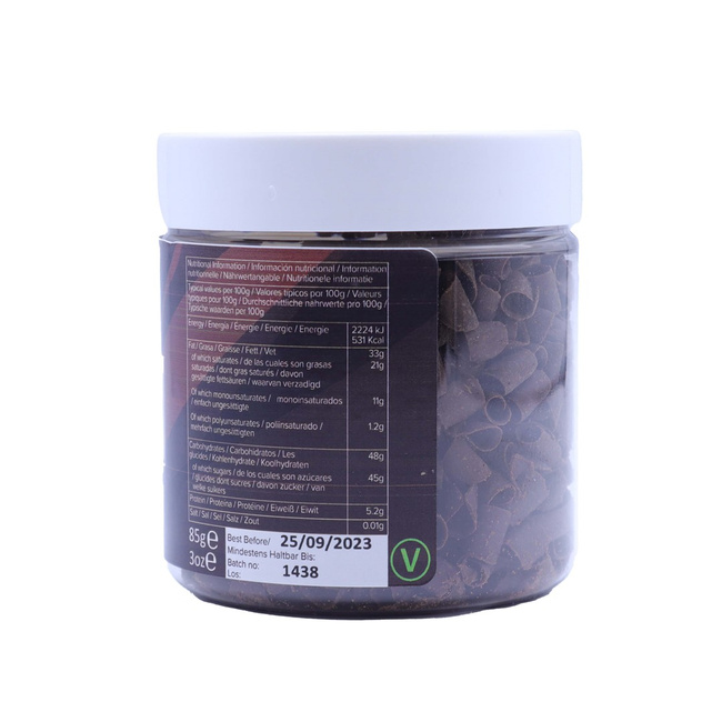 Pme Wiórki Z Gorzkiej Czekolady 85 G