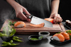 Gefu Enno Nóż Santoku z rowkami 18 cm