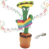 Extralink Toys | Zabawka kaktus z Sombrero tańczący | śpiewający dla dzieci LED USB