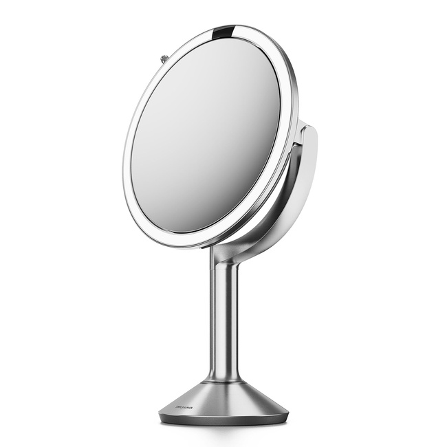 Lusterko kosmetyczne Simplehuman Sensor Mirror Trio ST3069, stal szczotkowana