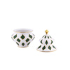Pojemnik na słodycze Alessi Delight NZ03 GR, porcelanowy, zielony