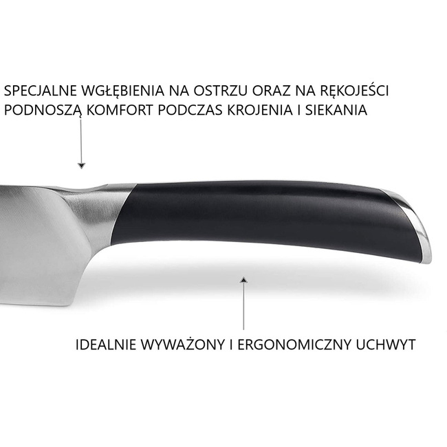 Komplet 3 Noży Comfort Pro stal nierdzewna Comfort Pro Zyliss 