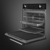 Smeg - Piekarnik, 60 cm, Victoria, Czarny Victoria Sop6902S2Pn Czarny