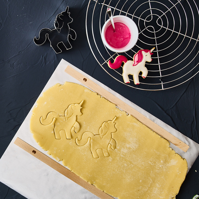 Podkładki do wałka regulujące wysokość ciasta Baker's best - Birkmann