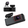 Wideorejestrator Kingslim E4 Dash Camera, 4K z przodu i 1080P z tyłu, Wi-Fi