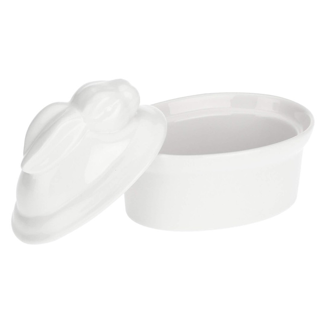 La Porcellana Bianca Terrine Naczynie Do Zapiekania Królik 10 x 7 cm