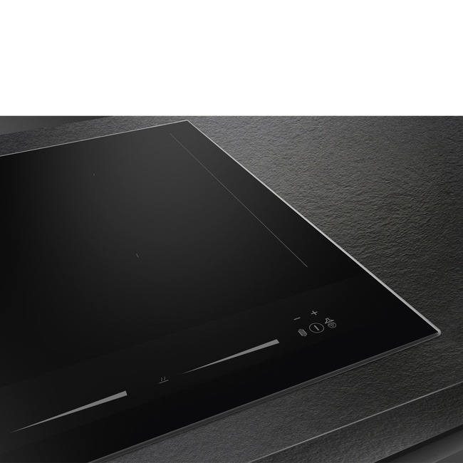 Smeg - Płyta indukcyjna, 60cm, Linea, Black linea Sim1644d czarne szkło.