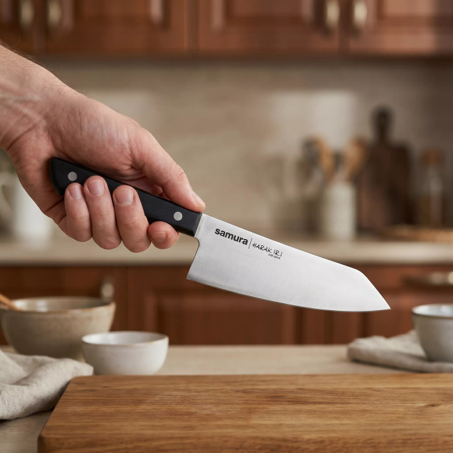 Samura Harakiri Nóż Kuchenny Hakata / Bunka Aus-8, 17.1 cm