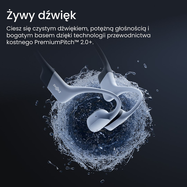 Słuchawki Shokz OpenSwim Pro GREY