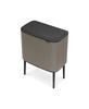 Kosz do segregacji Brabantia Bo Touch Bin 3 x 11 l, Platinum