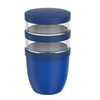 Lunchpot Mepal Ellipse 500 + 200 + 200 ml, trzy pojemniki, Vivid Blue