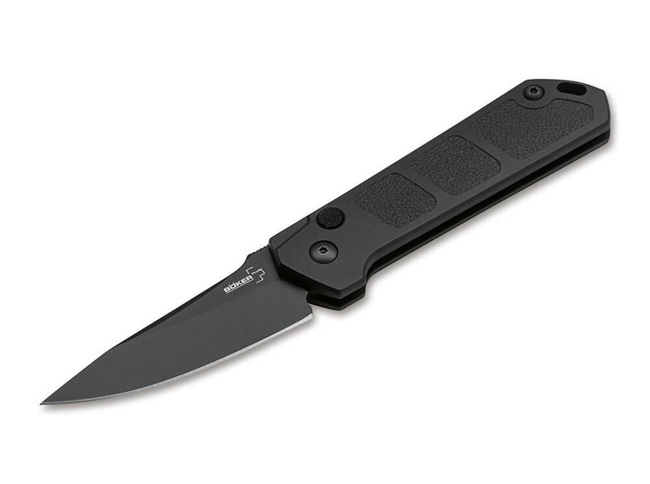 Böker Plus Kihon Auto All Black AUS8 Nóż Składany Automatyczny 19.5 cm