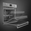 Smeg - Piekarnik, 60 cm, Classica Classica Sop6302S2Px Stal nierdzewna.